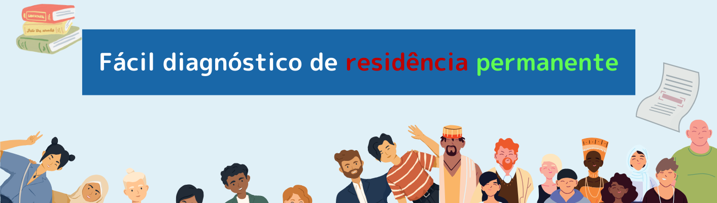 Fácil diagnóstico de residência permanente